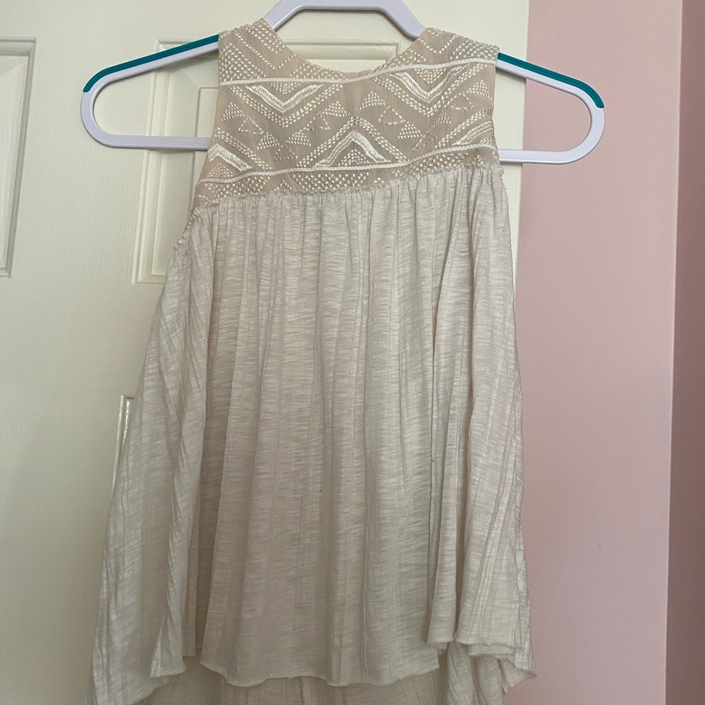 Ivory tank top